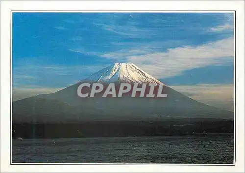 Moderne Karte Un Cone parfait de 3776m au sommet Neigeux le celebe Volan du Fuji Yama