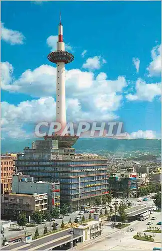 Moderne Karte Kyoto Tower