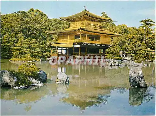 Moderne Karte Kinkakuji Temple Kyoto