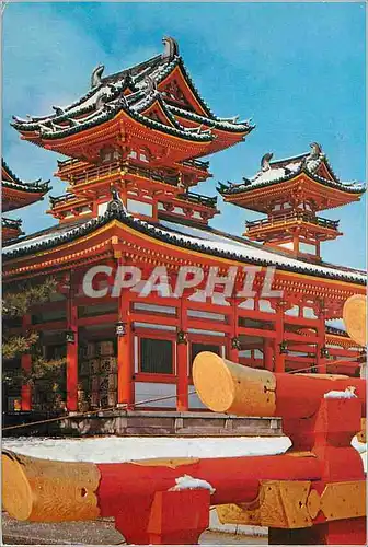 Moderne Karte Heian Shrine Kyoto