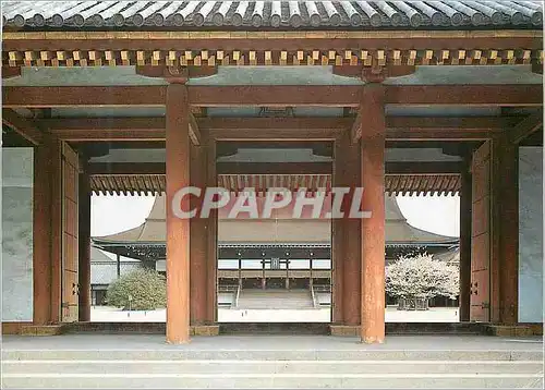 Moderne Karte Imperial Palace View of Shishin den Palace