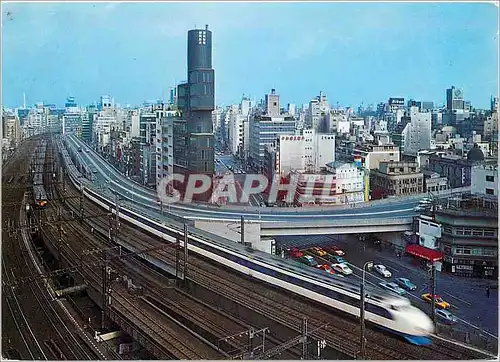 Cartes postales moderne Nishi Ginza Mario de Nishi Ginza Train