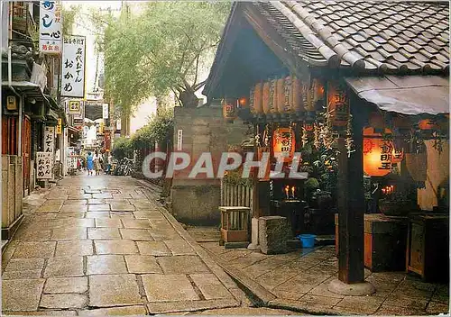 Cartes postales moderne View of Hozenji by Road Osaka