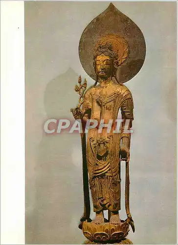 Cartes postales moderne Kannon Bonntsu (Wooden) Horyuji