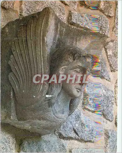 Cartes postales moderne L'ange de Nagasaki faisait partie de la facade de l'eglise d'Urakami