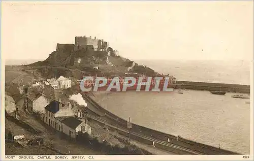 Ansichtskarte AK Mont Orgueil Castle Gorey Jersey