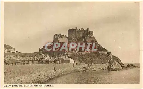 Ansichtskarte AK Mont Orgueil Castle Gorey Jersey