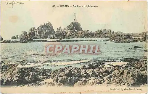 Cartes postales Corbiere Lighthouse Jersey