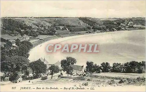 Cartes postales Baie de Ste Brelade Jersey