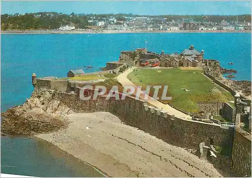 Cartes postales moderne Elizabeth Castle St Helier Jersey CI on a Rocky Offshore Islot stands Remarkable