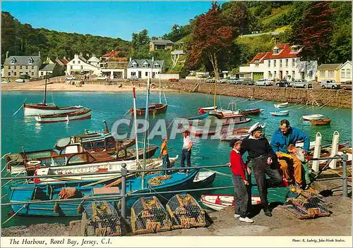 Cartes postales moderne The Harbour Rozel Bay Jersey CI