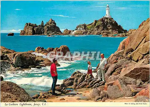 Cartes postales moderne La Corbiere Lighthouse Jersey CI