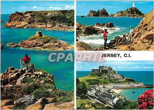 Cartes postales moderne Jersey CI 14 Miles from France
