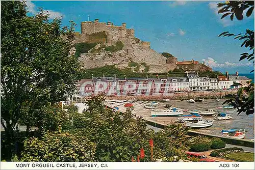 Cartes postales moderne Mont Orgueil Castle Jersey CI