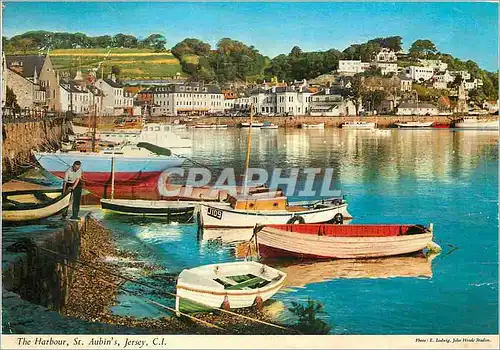 Cartes postales moderne The Harbour St Aubin's Jersey CI