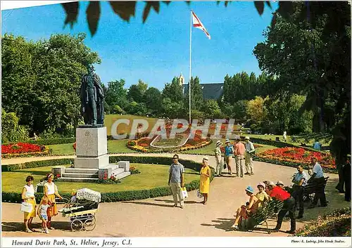 Cartes postales moderne Howard Davis Park St Helier Jersey CI