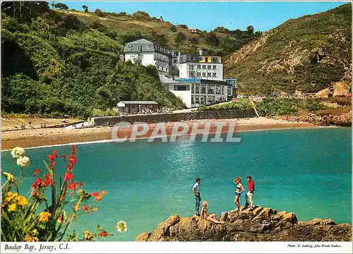 Cartes postales moderne Bouley Bay Jersey CI