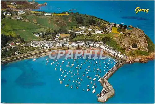 Cartes postales moderne Gorey Harbour Mont Orgueil Castle