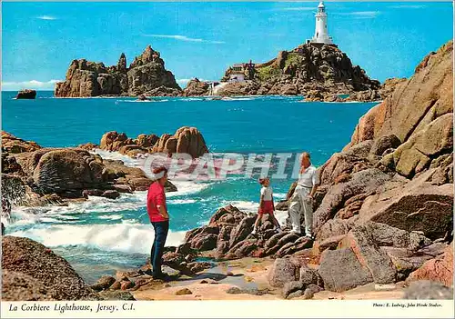 Cartes postales moderne La Corbiere Lighthouse Jersey CI