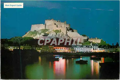 Cartes postales moderne Mont Orgueil Jersey CI