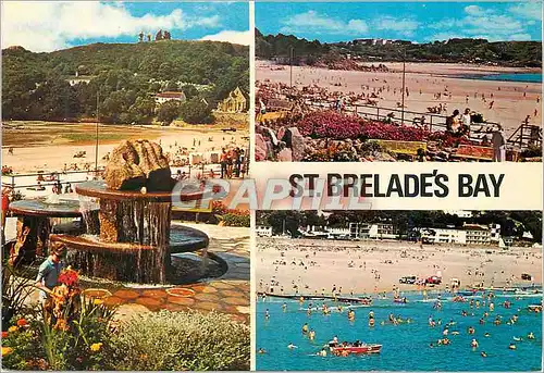 Moderne Karte St Brelade's Bay Channel Islands