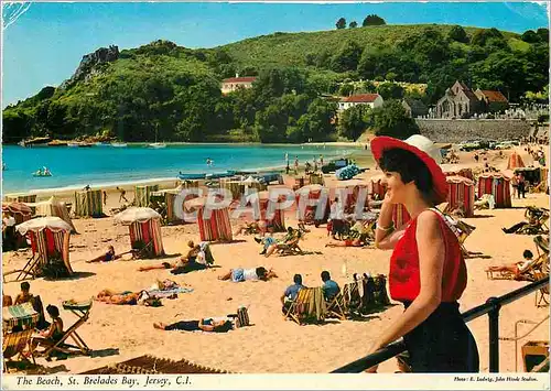 Cartes postales moderne The Beach St Brelades Bay Jersey CI