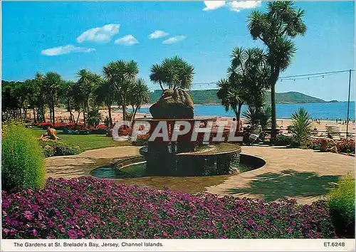 Cartes postales moderne The Gardens at St Brelade's Bay Jersey Channel Islands
