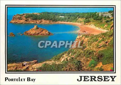 Cartes postales moderne Portelet Bay Jersey