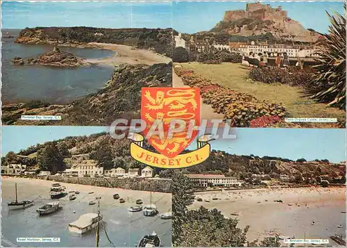 Cartes postales moderne Portelet Bay  Harbour Jersey CI