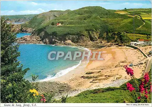 Cartes postales moderne Greve de Lecq Jersey CI