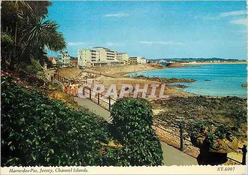 Cartes postales moderne Havre des Pas Jersey Channel Islands