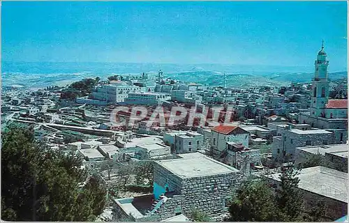 Moderne Karte General view of Bethlehem