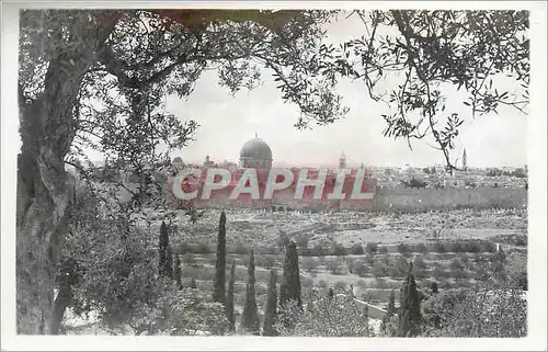 Moderne Karte General View of Jerusalem