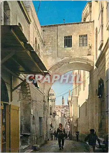 Cartes postales moderne Via Dolorosa Old City Jerusalem(Jordan)