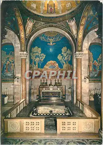 Moderne Karte Gethsemani Basilique de l'Agonie
