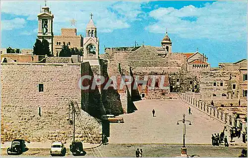 Moderne Karte Bethlehem Jordan The Church of the Nativity