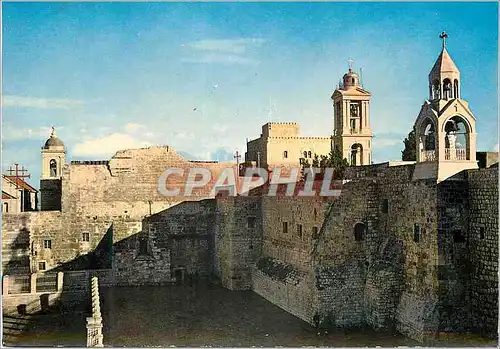 Moderne Karte Nativity Church Exterior View Bethlehem Jordan