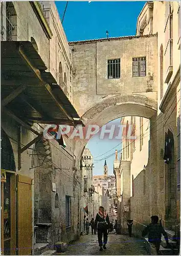 Cartes postales moderne Via Dolorosa Old City Jerusalem(Jordan)