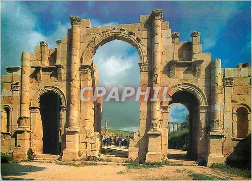 Moderne Karte The South Gate Jerash Jordan