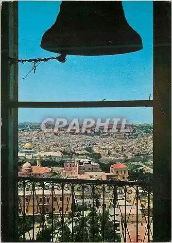 Cartes postales moderne Vue Generale de Jerusalem en Montrant la place d'Ascension et la Dome du Rocher