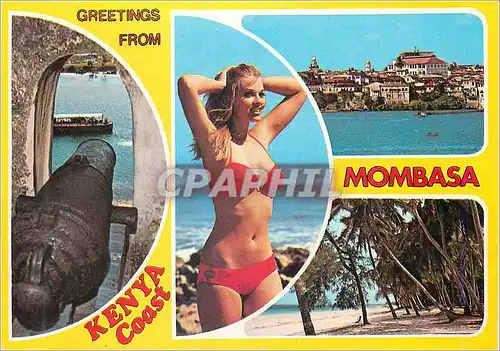 Cartes postales moderne Kenya Coast Series Mombasa