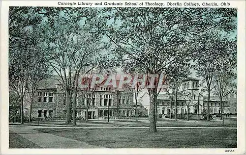 Cartes postales Carnegie Library and Graduate School of Theology Oberlin College Oberlin Ohio