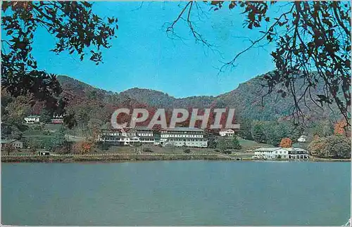 Cartes postales moderne The Terrace Hotel and Costen J Harrell Center seen from South Lakeshore Drive Lake Junaluska Nor