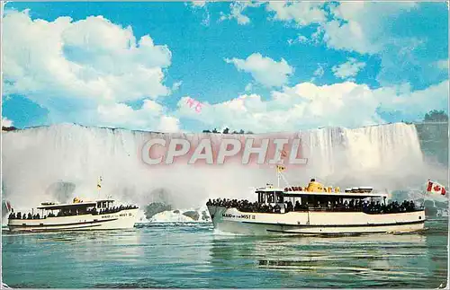 Moderne Karte Maid of the Mist Niagara Falls Bateaux