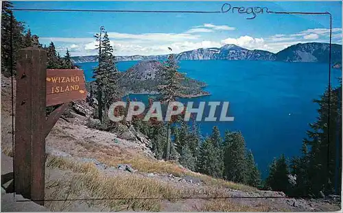 Cartes postales moderne Crater Lake National park (Wizard Island) Oregon
