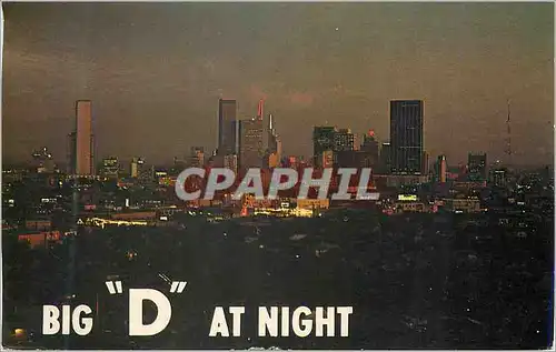 Cartes postales moderne Big D at Night Dallas Texas