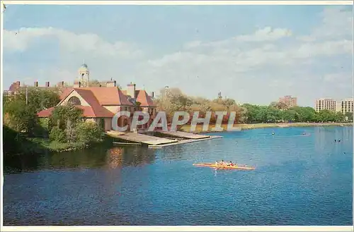 Cartes postales moderne The weld boat House on the Charles River Center of the Boating AC Canoe