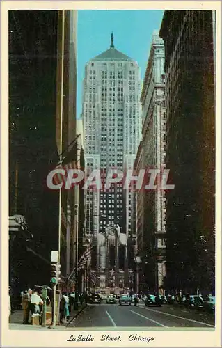 Cartes postales moderne CK 168 La Salle Street Chicago