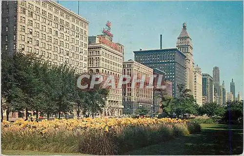 Cartes postales moderne Michigan Boulevard Chicago Illinois