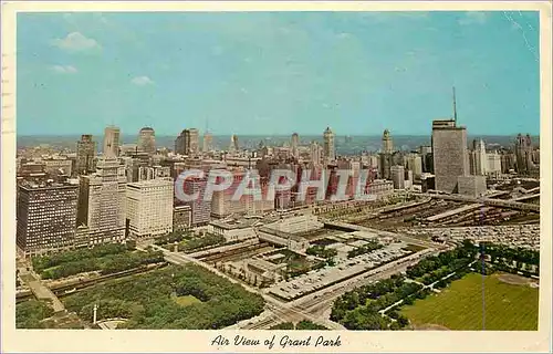 Cartes postales moderne Air View if Grant Park Chicago